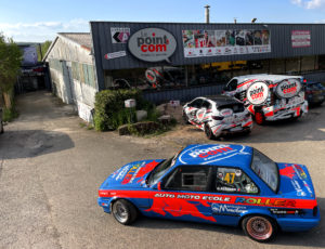 Création et pose d'une livrée d'une voiture de course