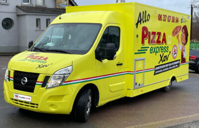 camion Pizza express Xav avant gauche