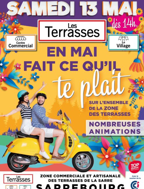 affiche AETS (Association des entreprises des terrasses de la sarre)