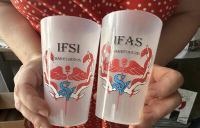 Gobelets personnalisée pour IFSI et IFAS