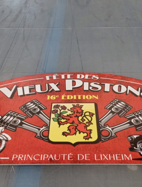 Ecocup et plaque de rallye "Le vieux Pistons"